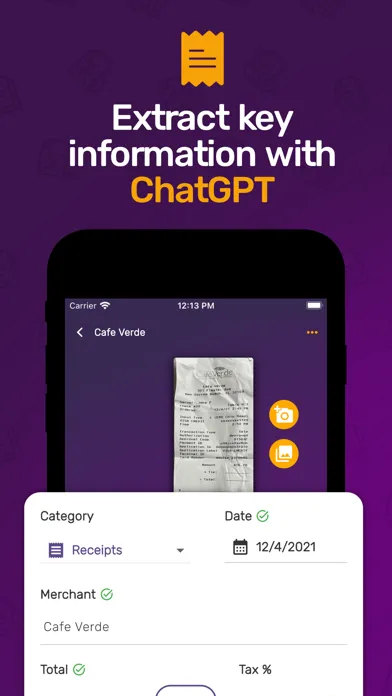 صور SparkReceipt: Expense Scanner