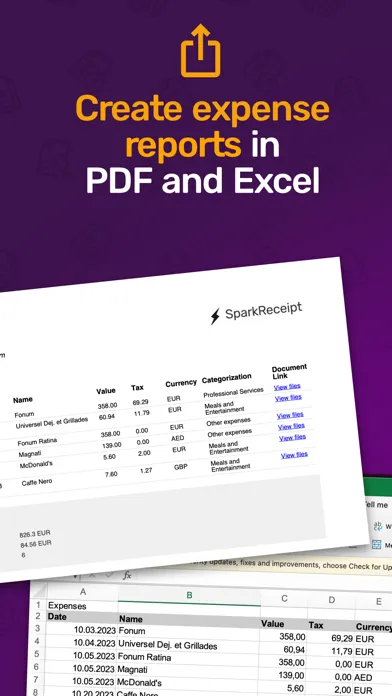 صور SparkReceipt: Expense Scanner