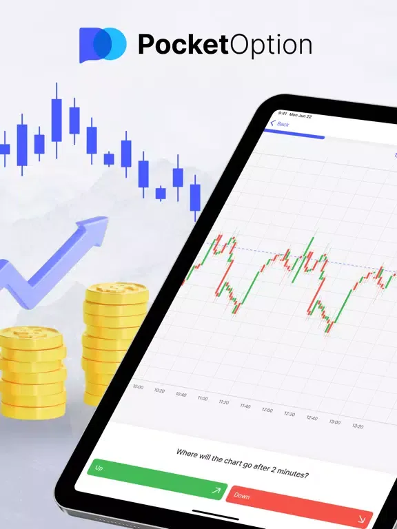 Скриншоты Pocket Option Trading. iPad 