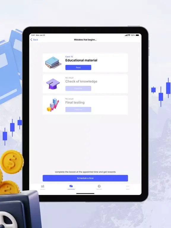 Скриншоты Pocket Option Trading. iPad 