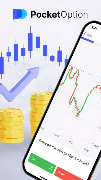 Скриншоты Pocket Option Trading.