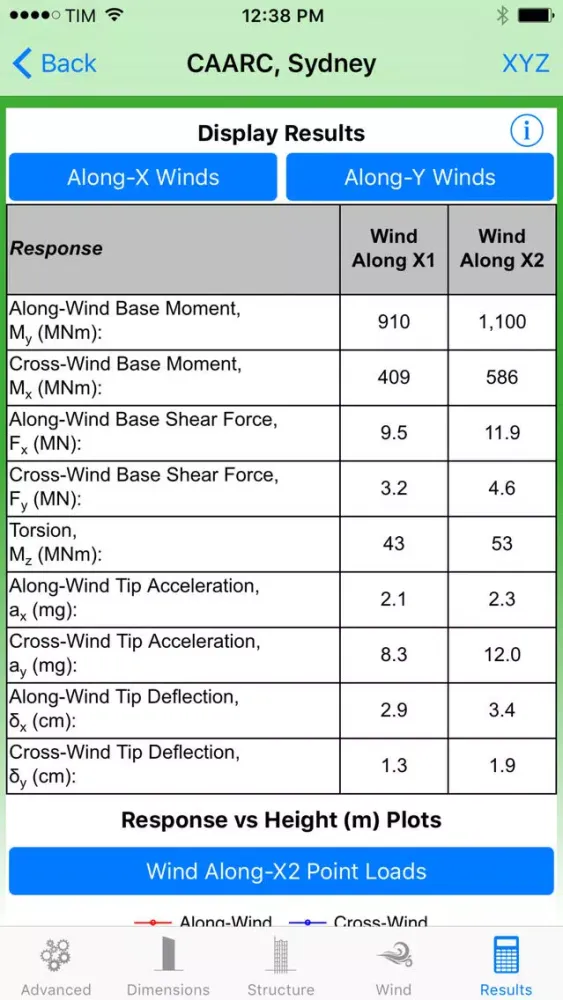 wool:AUS (Wind Code AS/NZS 1170.2 2011)應用截圖