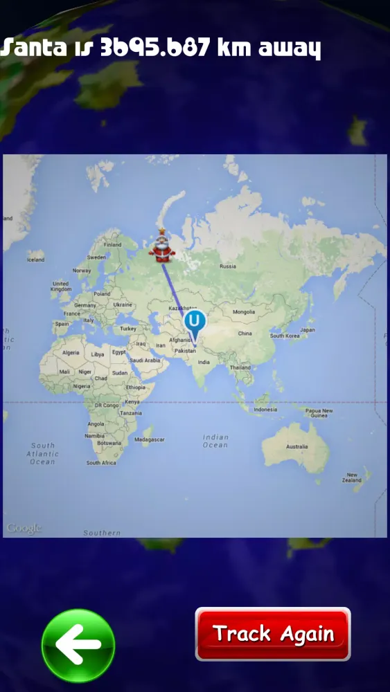 Santa Tracker Screenshots
