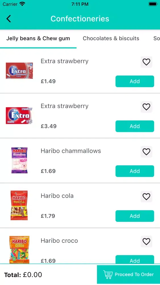 Ảnh chụp màn hình của Click and Deliver London