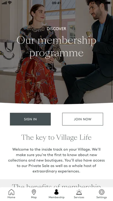 Captures d'écran de Kildare Village