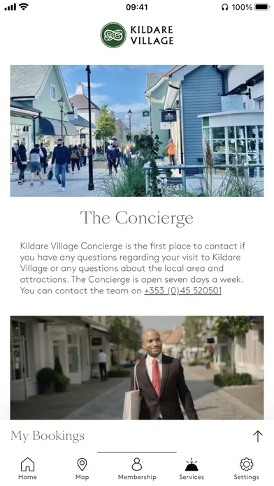 Captures d'écran de Kildare Village