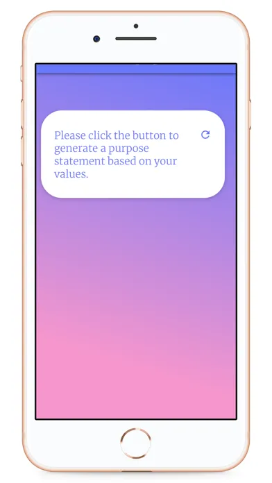 The Values App Screenshots