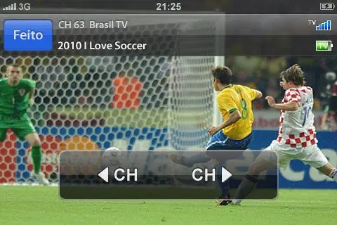 Capturas de pantalla de Tivizen Mobile TV Viewer for SBTVD