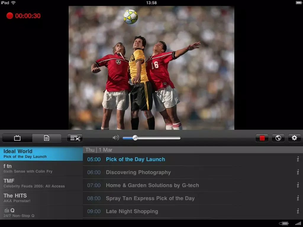 Zrzuty ekranu Tivizen Pico2 DVB-T iPad 