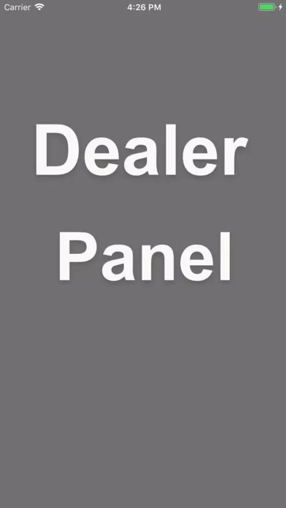 Dealer Panel应用截图