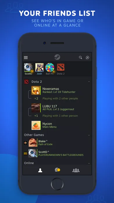 Steam Chat应用截图
