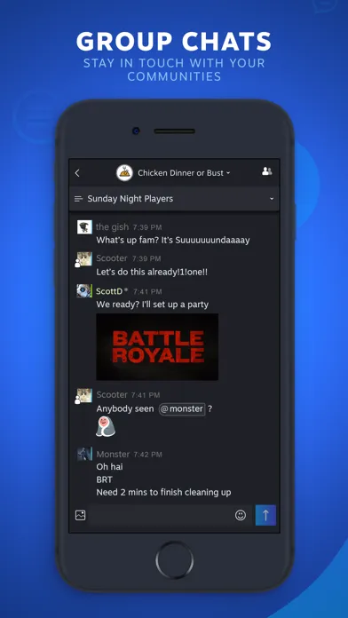 Steam Chat应用截图