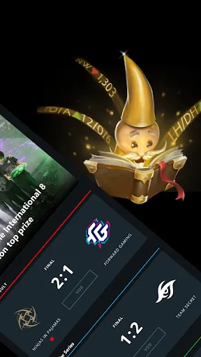 Captures d'écran de Dota Pro Circuit