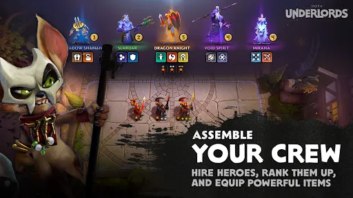 Screenshot di Dota Underlords