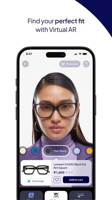 Ảnh chụp màn hình của Lenskart: Eyewear