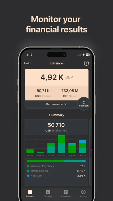 Nomad Finances স্ক্রিনশট