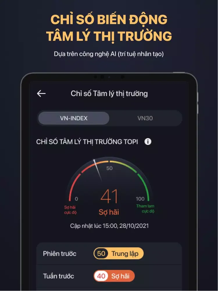 TOPI Đầu tư, quản lý tài chính iPad  スクリーンショット
