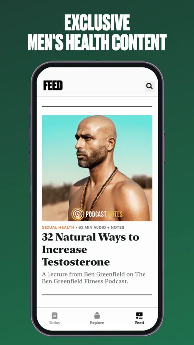 Captures d'écran de The Coach: Mens Health & Kegel