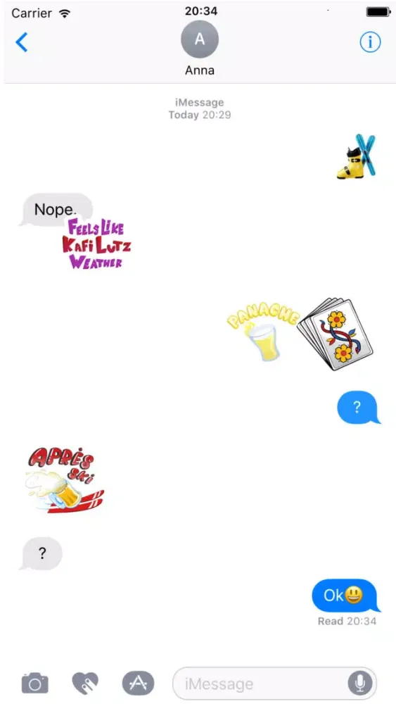 SwissMoji - Swiss Stickers سکرین شاٹس