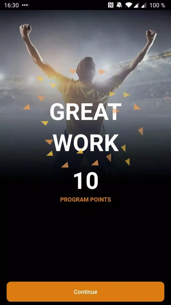 Screenshot di Vamos Football Fitness