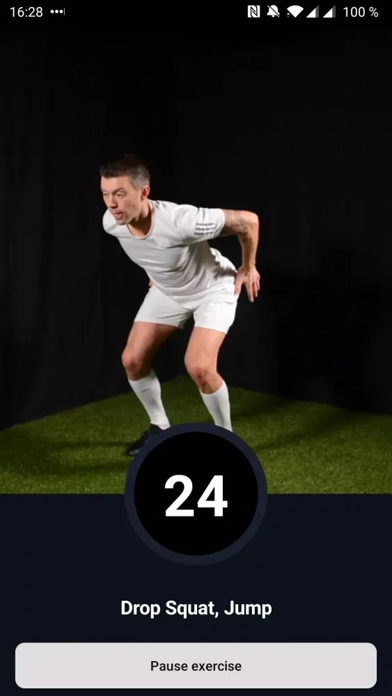 Screenshot di Vamos Football Fitness
