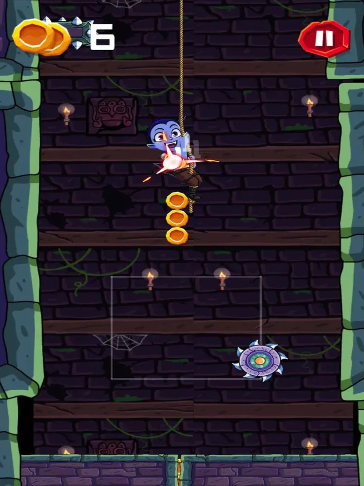 ภาพหน้าจอของ Vampire Girl Games iPad 