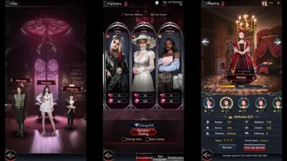 Vampire Blood:Social RPG স্ক্রিনশট