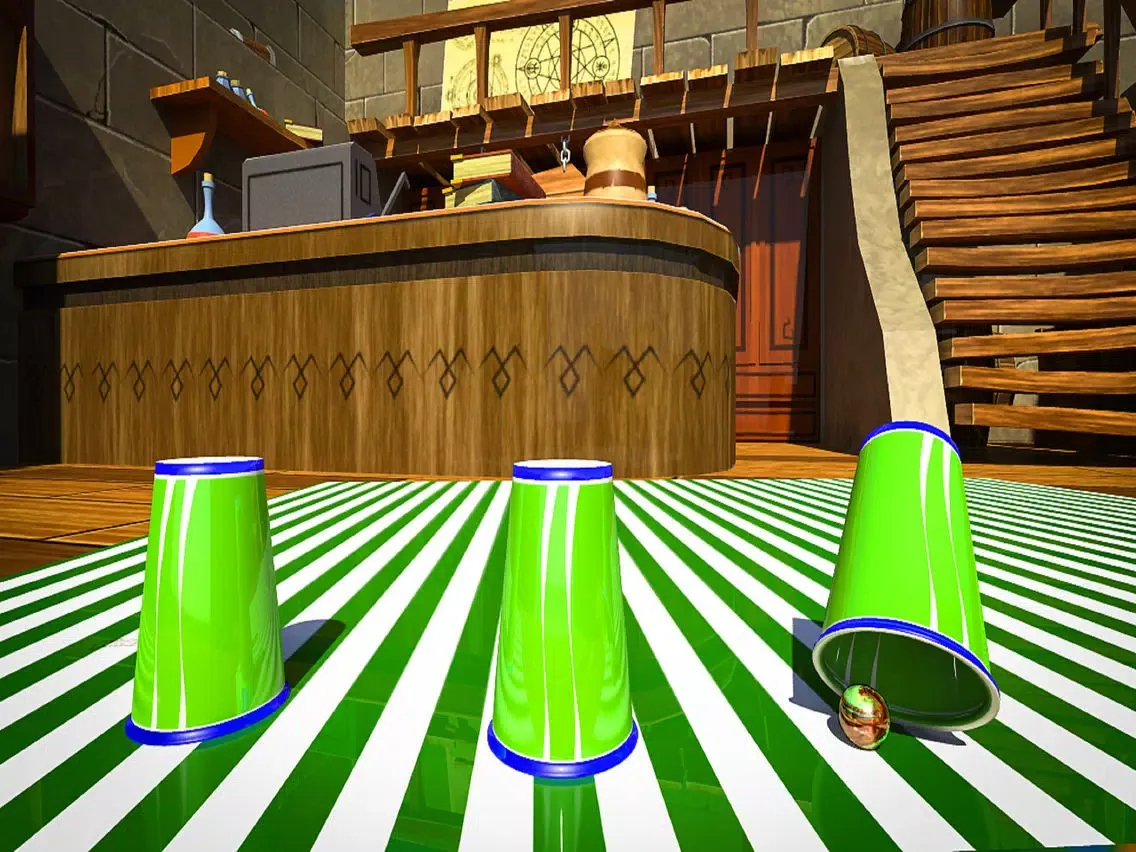 Tangkapan layar Tricky Ball Shuffle Shell Game iPad 