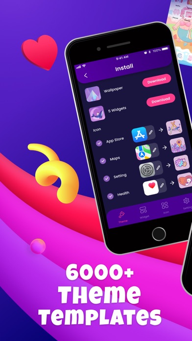 Tangkapan skrin Color Widgets: Icon Themes