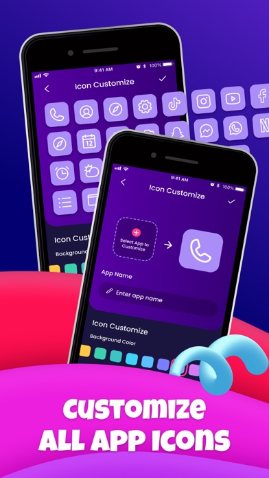 Tangkapan skrin Color Widgets: Icon Themes