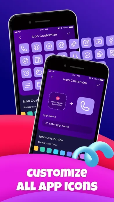 Tangkapan layar Color Widgets: Icon Themes