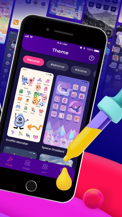 Tangkapan skrin Color Widgets: Icon Themes