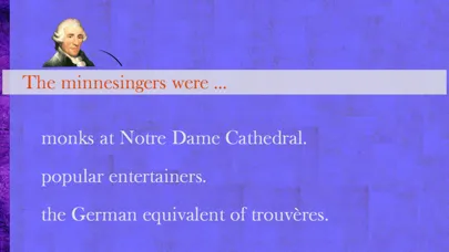 Ảnh chụp màn hình của Music History Flashcards