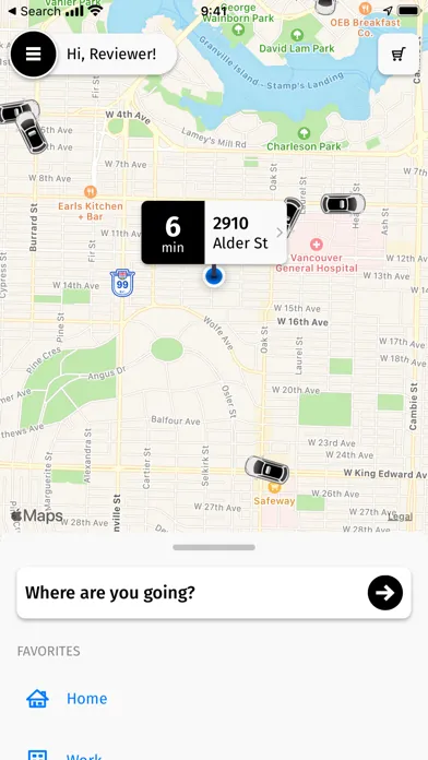 Vancouver Taxi: Yellow Cab سکرین شاٹس