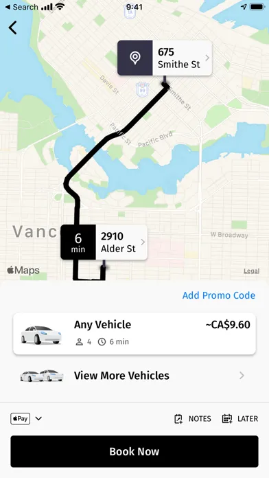 Vancouver Taxi: Yellow Cab سکرین شاٹس