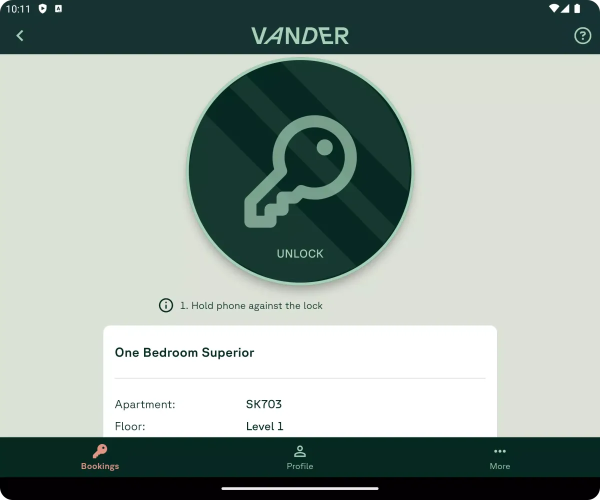 ภาพหน้าจอของ VANDER