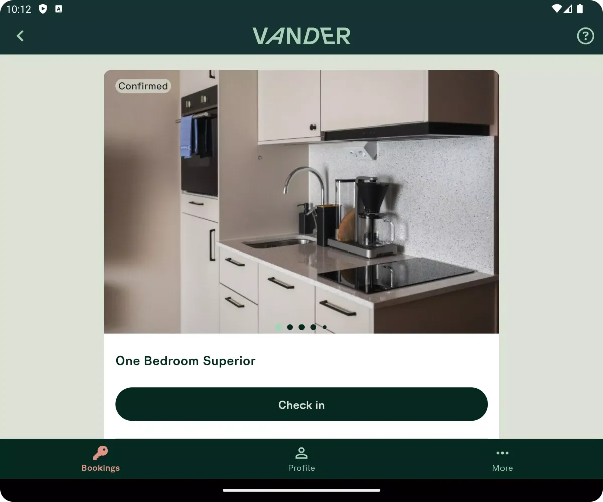 ภาพหน้าจอของ VANDER
