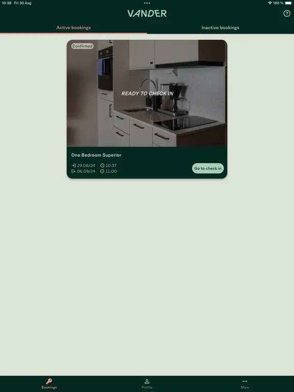 Vander iPad  スクリーンショット