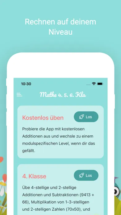 Mathe 4. 5. 6. Klasse應用截圖