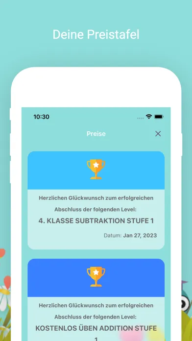 Mathe 4. 5. 6. Klasse應用截圖