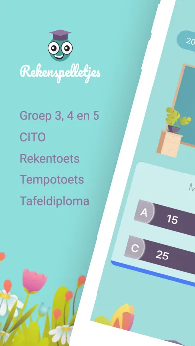 Rekenspelletjes groep 3 t/m 5 Ekran Görüntüleri