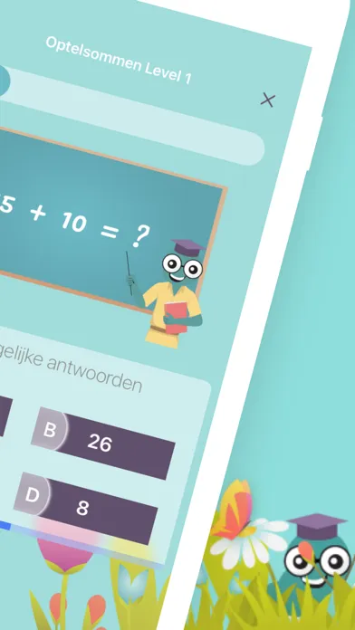 Rekenspelletjes groep 3 t/m 5 Ekran Görüntüleri