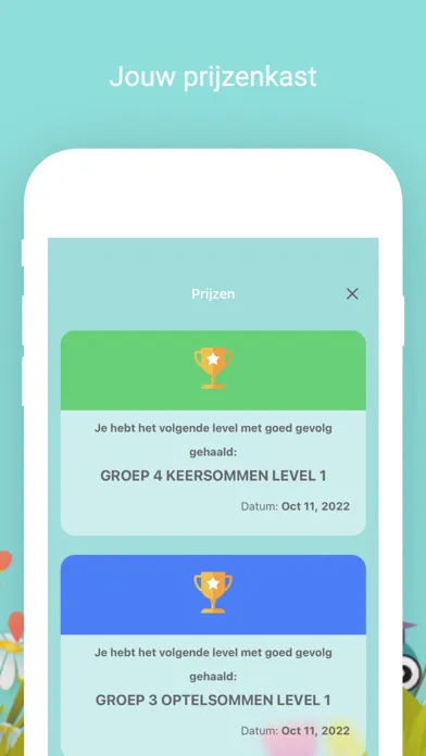 Rekenspelletjes groep 3 t/m 5 Ekran Görüntüleri