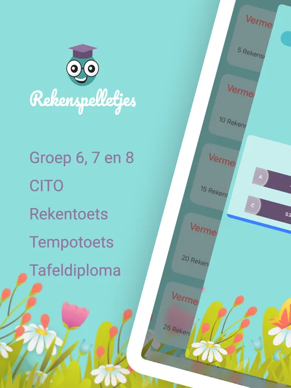 Rekenspelletjes Groep 6 7 8 iPad 应用截图