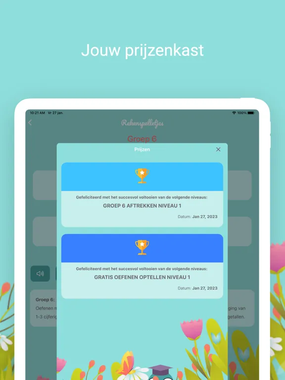 Rekenspelletjes Groep 6 7 8 iPad 应用截图