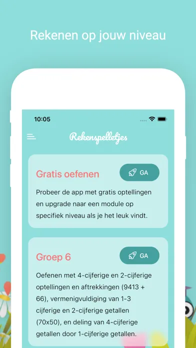 Rekenspelletjes Groep 6 7 8应用截图