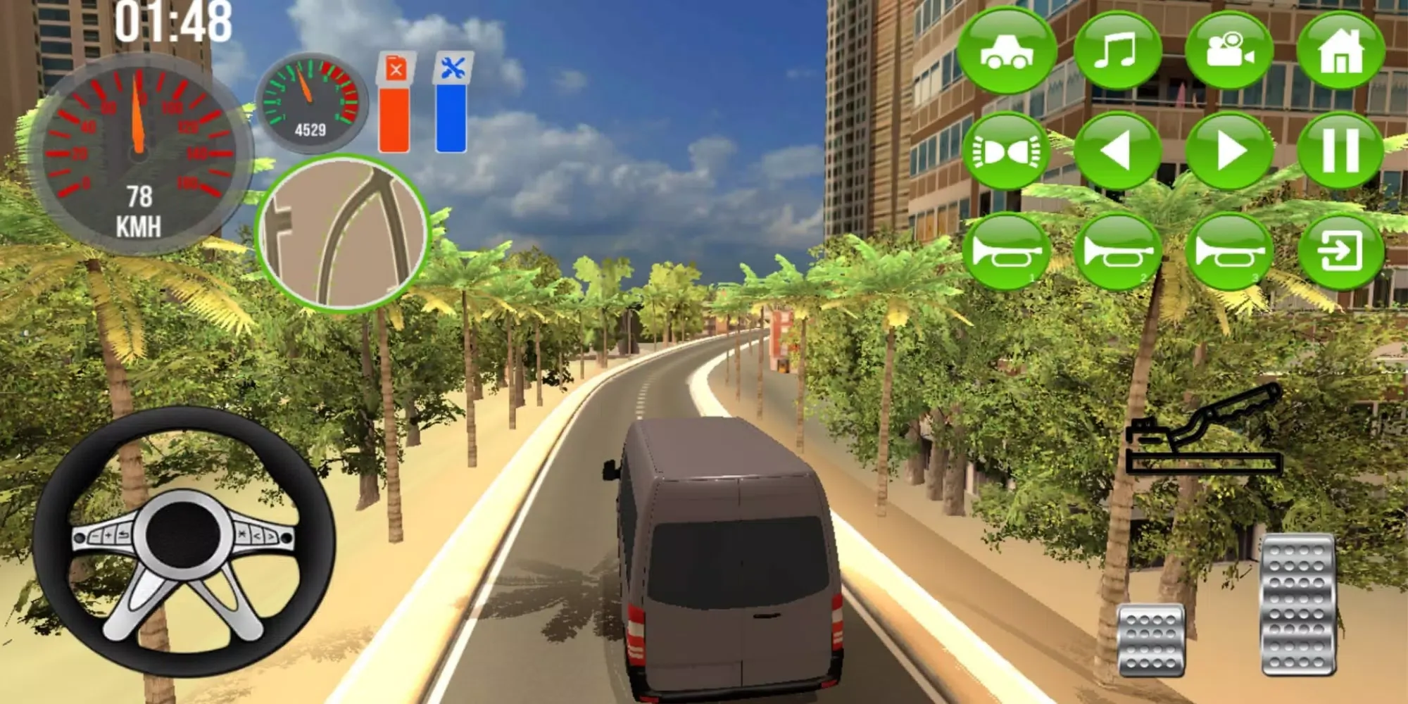 Zrzuty ekranu Van MiniBus Driving Simulator