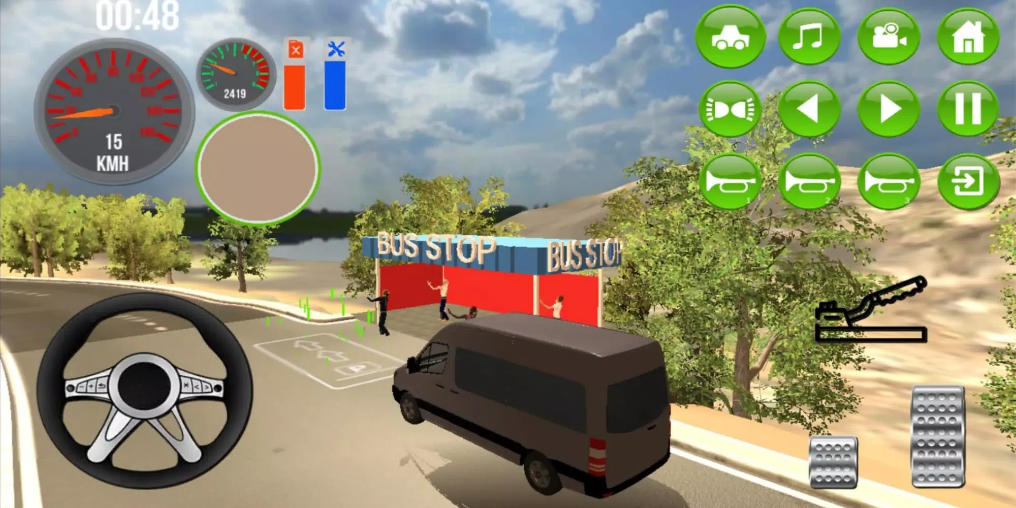 Zrzuty ekranu Van MiniBus Driving Simulator