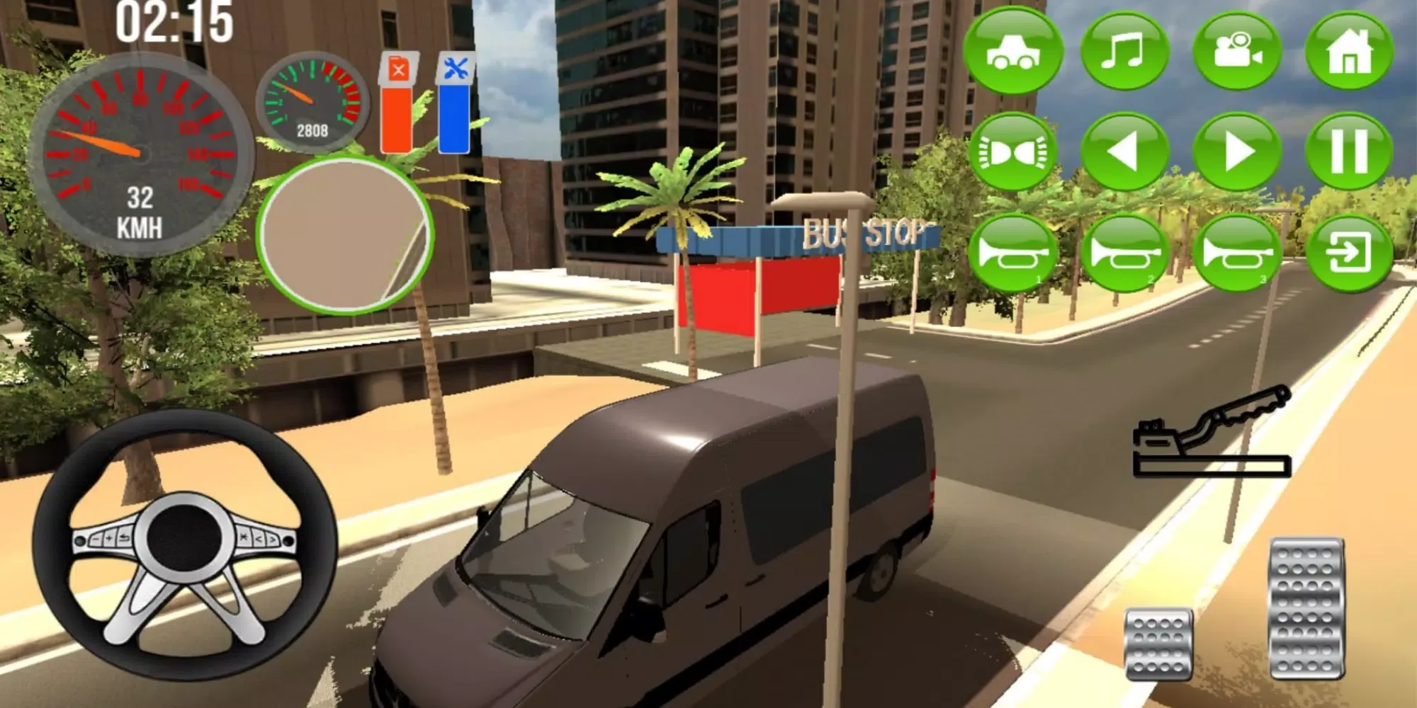 Zrzuty ekranu Van MiniBus Driving Simulator