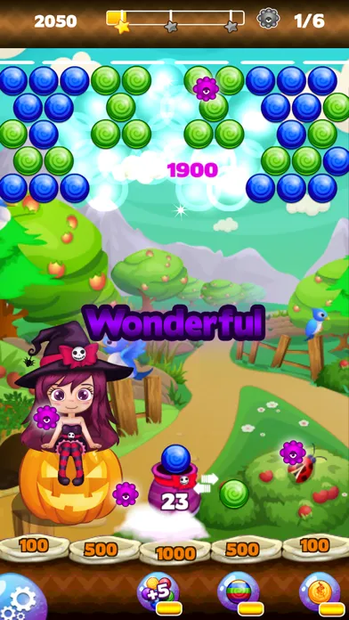 Captures d'écran de Classic Puzzle Bubble
